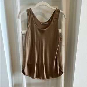 Vince Silk Sleeveless Top